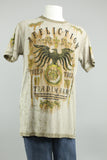 Polera Beige Affliction Talla Xl Image 0