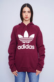 Polerón Burdeo adidas Talla M