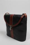 Cartera/Mochila negro/cafe Vera Pelle Talla TU Image 1
