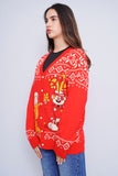 Sweater Rojo Garfield Talla S Image 1