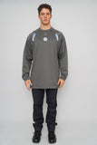 Polera Gris Nike Talla L Image 3