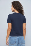 Polera casual  azul gap talla M 717