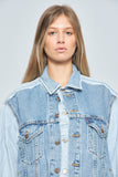 Chaqueta denim  azul lovemade talla Xl 888