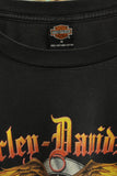 Polera Negro harley davidson Talla M Image 3