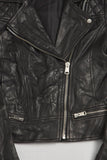 Chaqueta cuero  negro reiss  talla 36 285