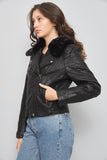 Chaqueta casual  negro topshop talla 42 081