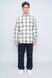 Camisa escocesa gris Carhartt Talla L Image 3