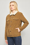 Chaqueta casual  beige levis talla S 026