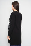 Chaqueta fiesta Negro Tahari Talla 2 Image 2