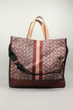 Cartera/Mochila Burdeo/rosado Coach Talla TU Image 2