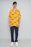 Camisa Amarillo Obey Talla L Image 3