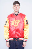 Bomber rojo/amarillo Headgear Classics Talla L
