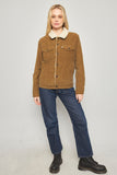 Chaqueta casual  beige levis talla S 026