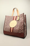 Cartera/Mochila Burdeo/rosado Coach Talla TU Image 1