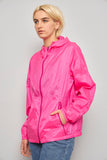 Cortaviento casual  rosado the nort f talla Xl 891