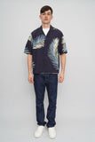 Camisa Azul BOSS Talla M Image 3