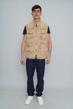 Jacket Beige Tommy Hilfilger  Talla L Image 3