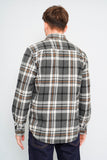 Camisa escocesa gris Carhartt Talla S Image 2