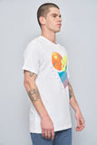 Polera casual  blanco nike talla M 311