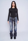 Jeans denim azul bebock for express Talla 25 Image 3
