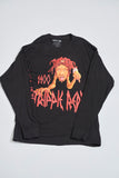 Polera casual  negro trippk redd talla Xl 030