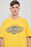 Polera casual  amarillo harley dav talla Xxl 839