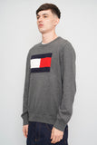 Sweater Gris Tommy Hilfiger Talla Xl Image 1