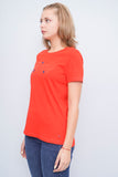 Polera Naranjo Tommy Hilfiger Talla S Image 1