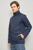 Parka casual  azul cole haan talla S 821