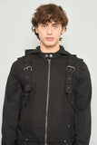 Chaqueta sin mangas  negro tripp talla M 522