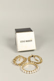 Pulsera dorado steve madden Talla TU