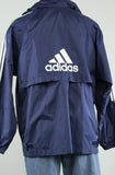 Cortaviento Azul Adidas Talla M Image 3