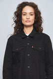 Chaqueta denim  negro levis talla M 674