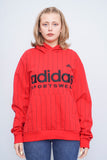 Polerón Rojo Adidas Talla M Image 0