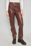 Pantalon casual  café abercrombie&fitc talla S 396