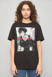 Polera casual  negro whitney houston talla M 404