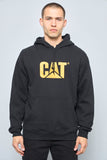 Poleron casual  negro cat talla M 857