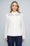 Blusa Blanco scarlet darkness Talla M
