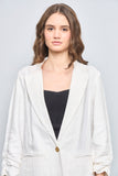 Blazer casual  blanco michael kors talla 38 764