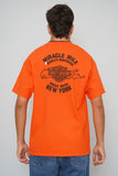 Polera Naranjo harley davidson Talla L Image 2