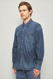 Camisa casual  azul levis talla Xl 921