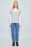 Sweater casual  gris gap talla S 455