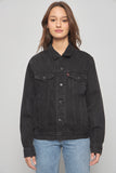 Chaqueta denim  negro levis talla S 076