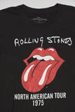 Polera casual  negro the rolling stone talla M 328