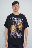 Polera Negro 2Pac Talla Xl