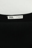 Vestido Negro Zara Talla M Image 3