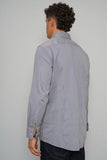 Camisa cuadrille azul BOSS Talla 16 Image 2
