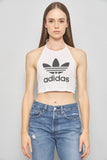 Polera casual  blanco  adidas talla S 821