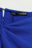 Conjunto/Enterito Azul Zara Talla M Image 3