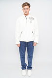 Jacket Blanco affliction Talla Xl Image 3